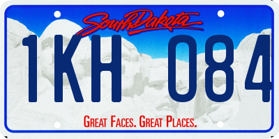 SD license plate 1KHO84