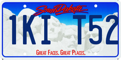 SD license plate 1KIT52
