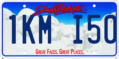SD license plate 1KMI50