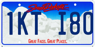SD license plate 1KTI80