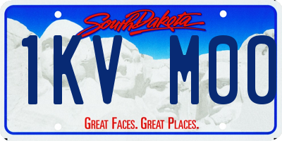 SD license plate 1KVM00