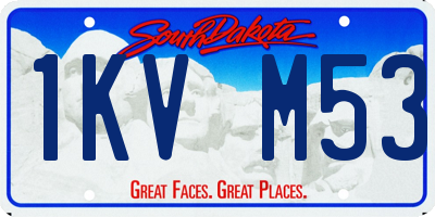 SD license plate 1KVM53
