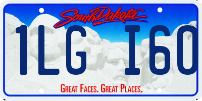 SD license plate 1LGI60