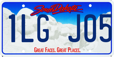 SD license plate 1LGJ05