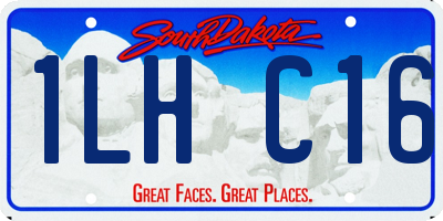 SD license plate 1LHC16