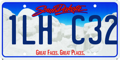 SD license plate 1LHC32