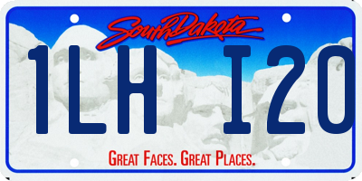 SD license plate 1LHI20