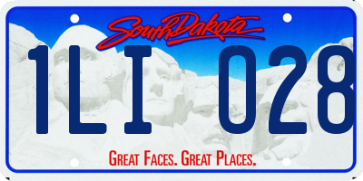 SD license plate 1LIO28