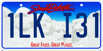 SD license plate 1LKI31