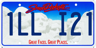 SD license plate 1LLI21