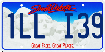 SD license plate 1LLI39