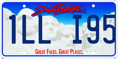 SD license plate 1LLI95
