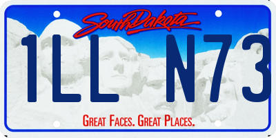 SD license plate 1LLN73