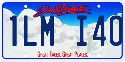 SD license plate 1LMI40