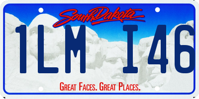 SD license plate 1LMI46