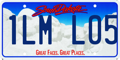 SD license plate 1LML05