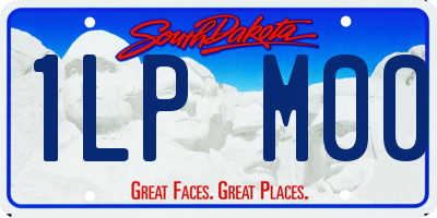 SD license plate 1LPM00