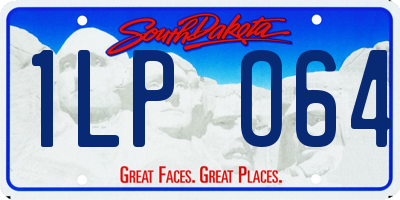 SD license plate 1LPO64