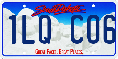 SD license plate 1LQC06