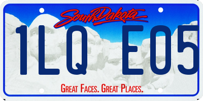 SD license plate 1LQE05