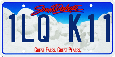 SD license plate 1LQK11
