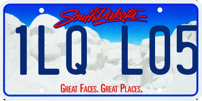 SD license plate 1LQL05