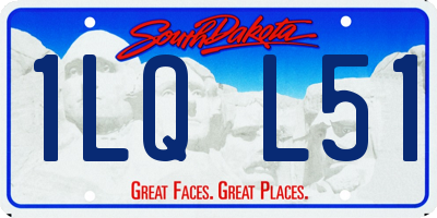 SD license plate 1LQL51