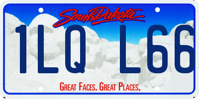 SD license plate 1LQL66