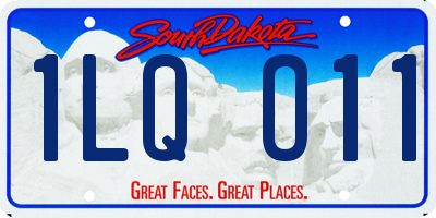 SD license plate 1LQO11