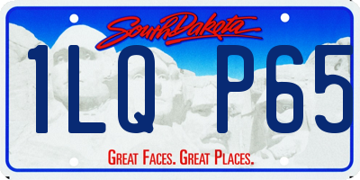 SD license plate 1LQP65