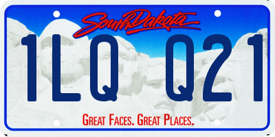 SD license plate 1LQQ21