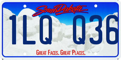 SD license plate 1LQQ36