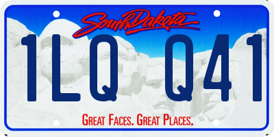 SD license plate 1LQQ41
