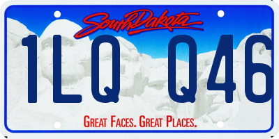 SD license plate 1LQQ46