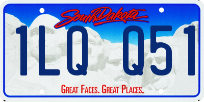 SD license plate 1LQQ51