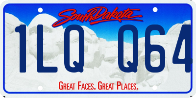 SD license plate 1LQQ64