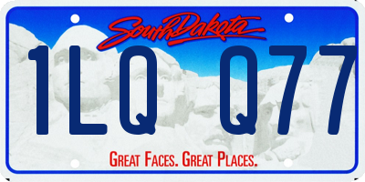SD license plate 1LQQ77