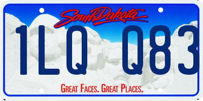 SD license plate 1LQQ83