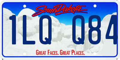 SD license plate 1LQQ84