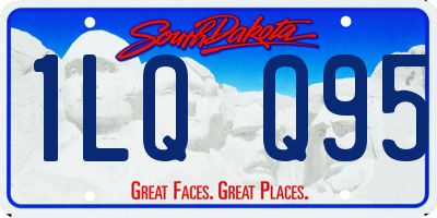 SD license plate 1LQQ95