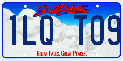 SD license plate 1LQT09