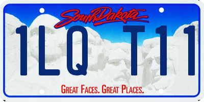 SD license plate 1LQT11