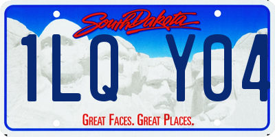 SD license plate 1LQY04