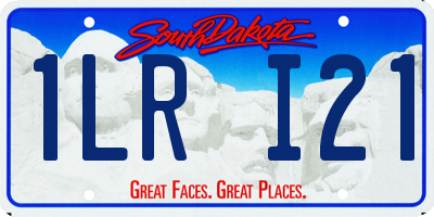 SD license plate 1LRI21