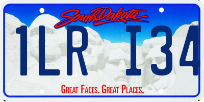 SD license plate 1LRI34