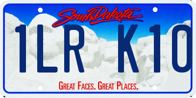 SD license plate 1LRK10