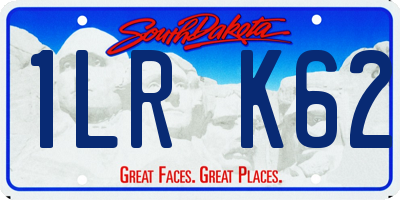 SD license plate 1LRK62