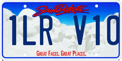 SD license plate 1LRV10