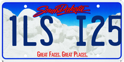 SD license plate 1LSI25