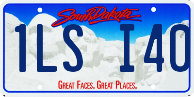 SD license plate 1LSI40